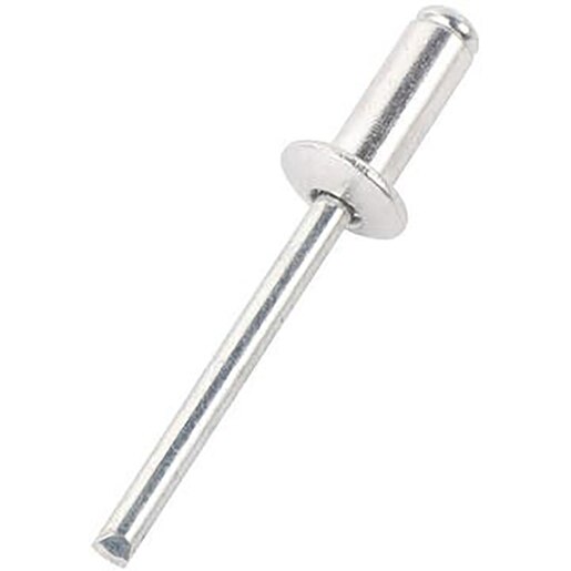 Nit pop MAGNUSSON, 4.8 x 12 mm, 25 buc, aluminiu, argintiu Nit pop MAGNUSSON, 4.8 x 12 mm, 25 buc, aluminiu, argintiu
