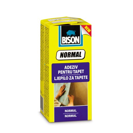 Adeziv pentru tapet BISON Normal, transparent, 125 g Adeziv pentru tapet BISON Normal, transparent, 125 g