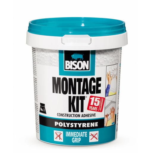 Adeziv pentru polistiren BISON, transparent, 1 kg Adeziv pentru polistiren BISON, transparent, 1 kg