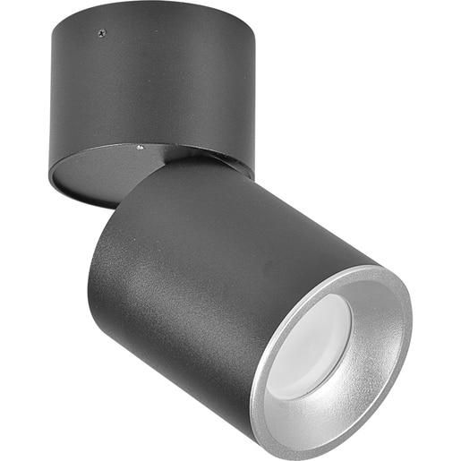 Spot LED POLUX Astra 314055, GU10, 5.5W, negru-argintiu Spot LED POLUX Astra 314055, GU10, 5.5W, negru-argintiu