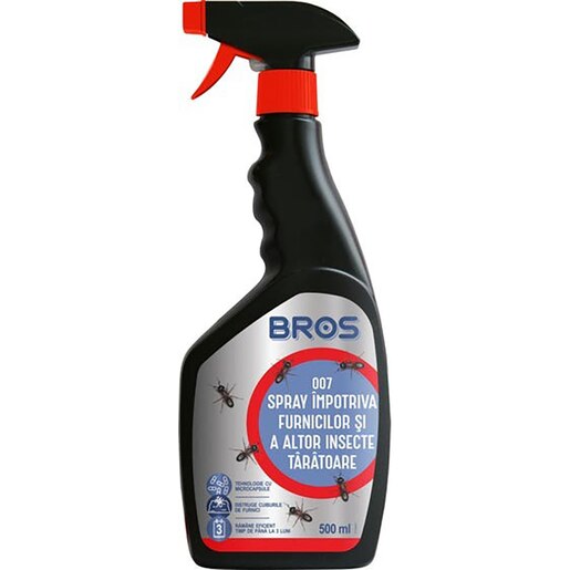 Spray contra furnicilor, BROS, 500 ml Spray contra furnicilor, BROS, 500 ml