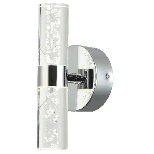 Aplica GOODHOME Myvat 101055192, 7W, 600 lunmeni, IP44, lumina calda, argintiu Aplica GOODHOME Myvat 101055192, 7W, 600 lunmeni, IP44, lumina calda, argintiu