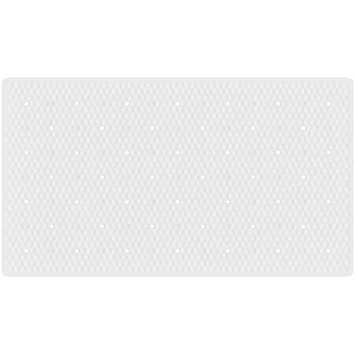 Covoras baie GOODHOME Glomma 101061614, 68.5 x 37 cm, alb Covoras baie GOODHOME Glomma 101061614, 68.5 x 37 cm, alb