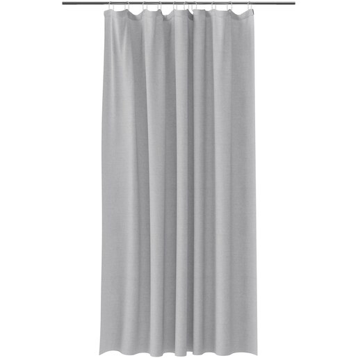 Perdea dus Elland GoodHome, poliester, 180x200 cm, gri Perdea dus Elland GoodHome, poliester, 180x200 cm, gri