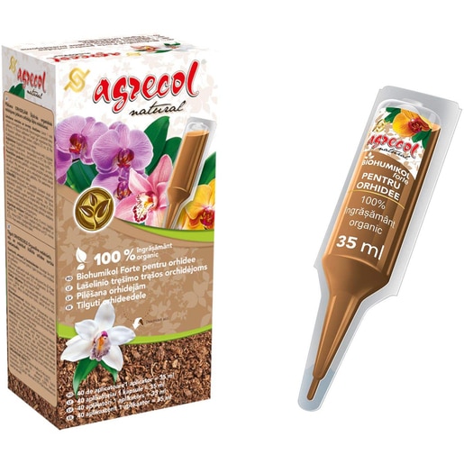 Aplicator Biohumikol forte pentru orhidee Agrecol, 35 ml Aplicator Biohumikol forte pentru orhidee Agrecol, 35 ml