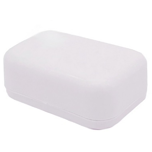 Savoniera cu capac PLASTINA, 11 x 8 x 4 cm, plastic, alb Savoniera cu capac PLASTINA, 11 x 8 x 4 cm, plastic, alb