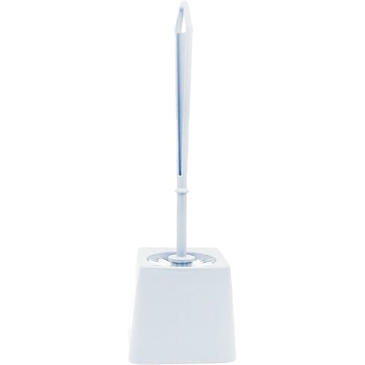 Suport perie WC PLASTINA, 13 x 13 x 37 cm, plastic, alb Suport perie WC PLASTINA, 13 x 13 x 37 cm, plastic, alb