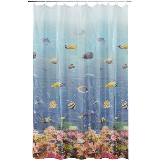 Perdea dus Tholen GoodHome, peva, 180x200 cm, multicolor Perdea dus Tholen GoodHome, peva, 180x200 cm, multicolor