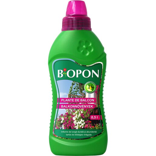 Ingrasamant pentru plante de balcon BOPON, 0.5 L Ingrasamant pentru plante de balcon BOPON, 0.5 L