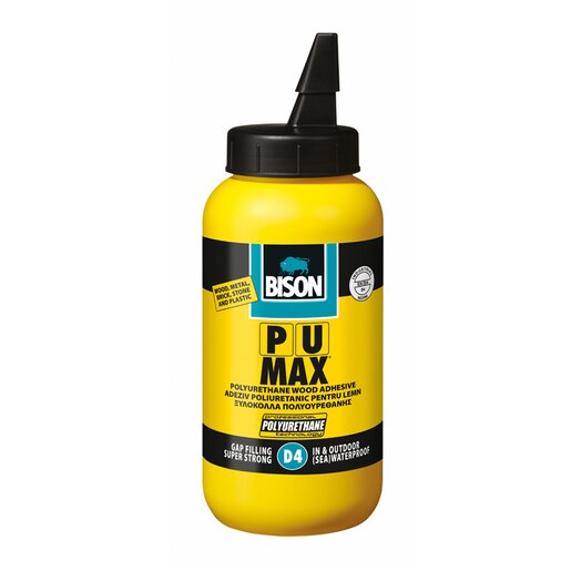 Adeziv poliuretanic BISON PU Max, transparent, 750 g Adeziv poliuretanic BISON PU Max, transparent, 750 g