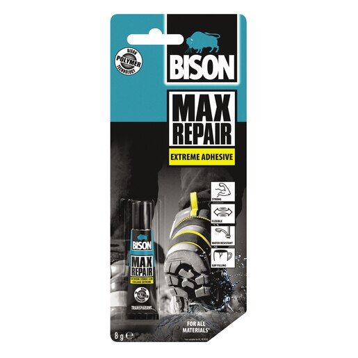 Adeziv universal BISON Max Repair, 3g Adeziv universal BISON Max Repair, 3g