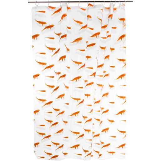 Perdea dus Nosara GoodHome, poliester, 180x200 cm, transparenta Perdea dus Nosara GoodHome, poliester, 180x200 cm, transparenta