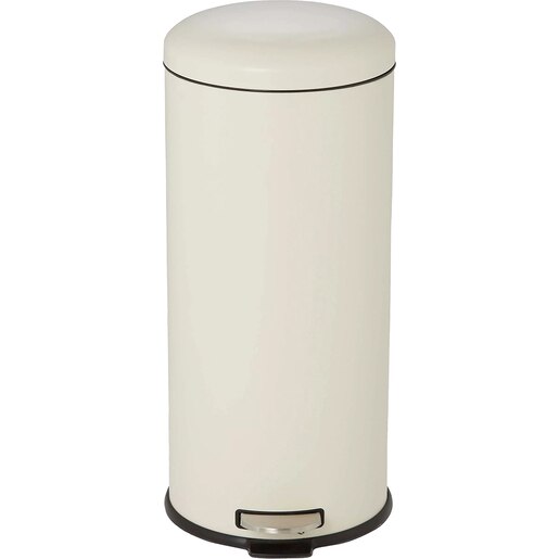 Cos de gunoi Gerra COOKE & LEWIS, 30l, cu pedala, otel inoxidabil, crem Cos de gunoi Gerra COOKE & LEWIS, 30l, cu pedala, otel inoxidabil, crem