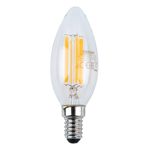 Bec Led Osram S E14 6W Filam Cald Bec Led Osram S E14 6W Filam Cald