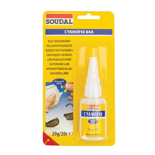 Adeziv universal SOUDAL Cyano Fix, 20g Adeziv universal SOUDAL Cyano Fix, 20g