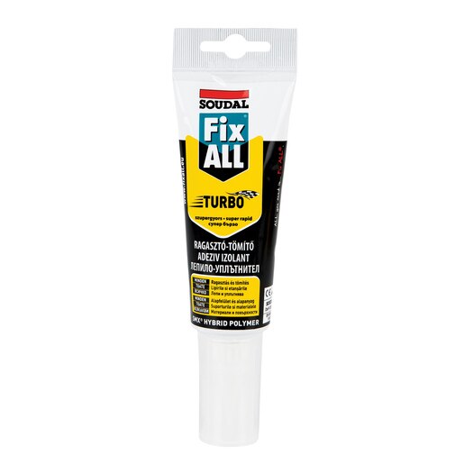 Adeziv pentru constructii SOUDAL Fix All Turbo, 125 ml Adeziv pentru constructii SOUDAL Fix All Turbo, 125 ml