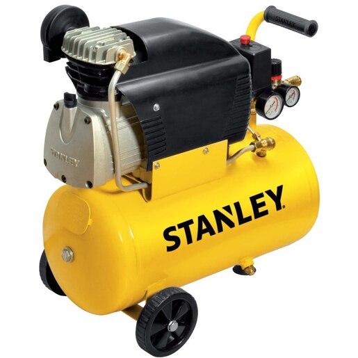 Compresor aer STANLEY D211/8/24, cu ulei, 24 litri, 2 CP, 8 bar Compresor aer STANLEY D211/8/24, cu ulei, 24 litri, 2 CP, 8 bar
