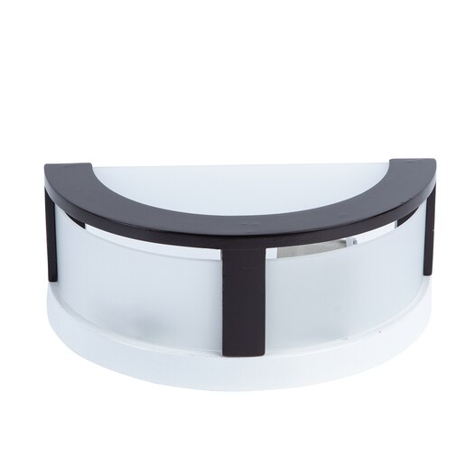 Aplica de perete KLAUSEN Samira, bec incadescent, E27, 60W, alb-negru Aplica de perete KLAUSEN Samira, bec incadescent, E27, 60W, alb-negru