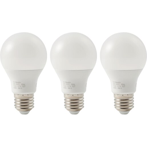Set 3 becuri LED A60 DIALL, E27, 7.3W, 806lm, 4000K Set 3 becuri LED A60 DIALL, E27, 7.3W, 806lm, 4000K