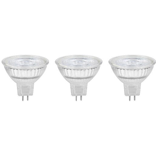 Set 3 becuri LED sticla Mr16 DIALL, GU5.3, 3.4W, 345lm, 4000K Set 3 becuri LED sticla Mr16 DIALL, GU5.3, 3.4W, 345lm, 4000K