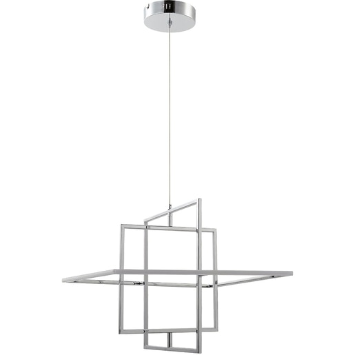 Pendul GOODHOME Kohmani, 30W, LED, argintiu Pendul GOODHOME Kohmani, 30W, LED, argintiu
