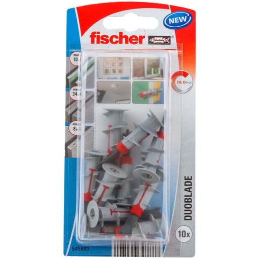 Set dibluri FISCHER Duoblade, 10 bucati Set dibluri FISCHER Duoblade, 10 bucati