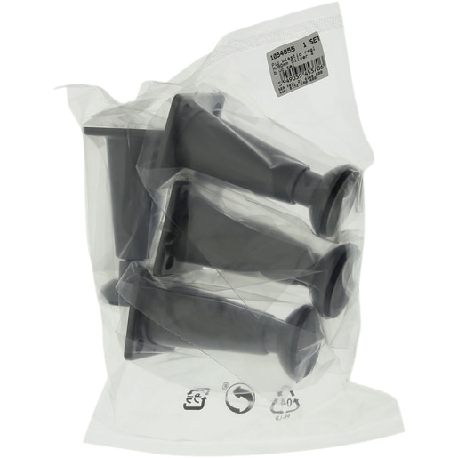 Set picior reglabil, plastic, 80 mm, argintiu, 4 bucati Set picior reglabil, plastic, 80 mm, argintiu, 4 bucati