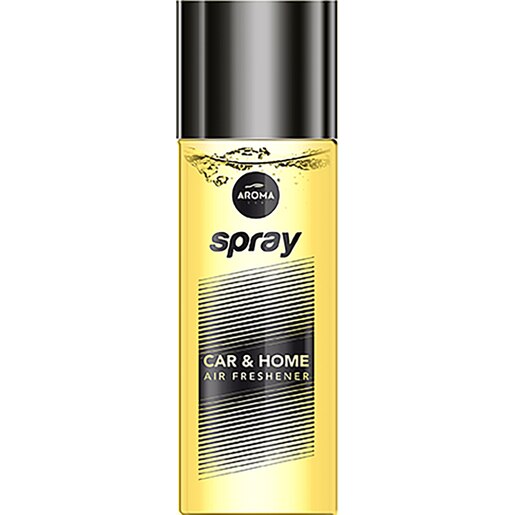 Odorizant auto AROMA CAR Spray, black, 50ml Odorizant auto AROMA CAR Spray, black, 50ml