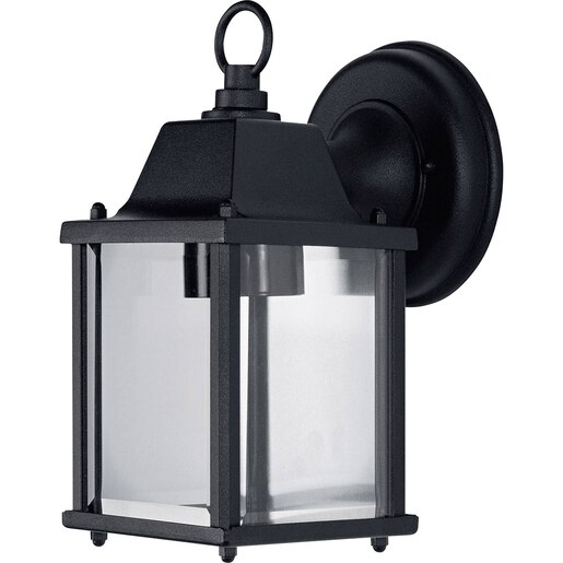 Aplica de exterior LEDVANCE, 1 x E27, 60W, IP23, 15 x 10.5 x 22.5 cm, aluminiu, negru Aplica de exterior LEDVANCE, 1 x E27, 60W, IP23, 15 x 10.5 x 22.5 cm, aluminiu, negru