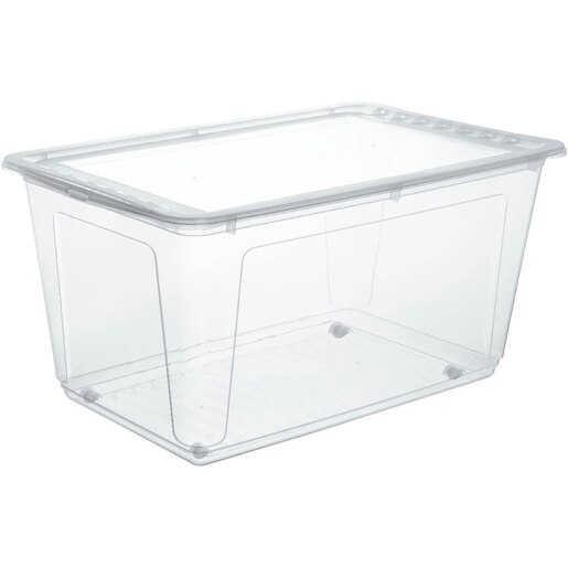 Cutie cu capac universala GOODHOME, 63 l, 39 x 41 x 58 cm, 1 compartiment Cutie cu capac universala GOODHOME, 63 l, 39 x 41 x 58 cm, 1 compartiment