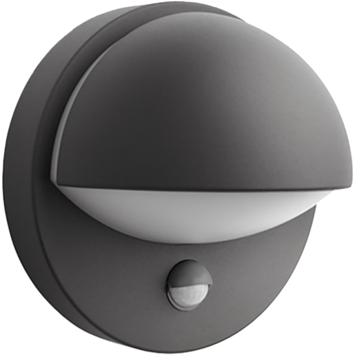 Aplica de exterior PHILIPS June, 12W, 741lm, IP44, gri antracit Aplica de exterior PHILIPS June, 12W, 741lm, IP44, gri antracit