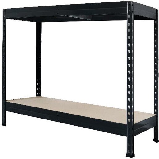 Extensie raft atelier GOODHOME Rivet, otel, 90 x 40 x 97 cm, negru Extensie raft atelier GOODHOME Rivet, otel, 90 x 40 x 97 cm, negru