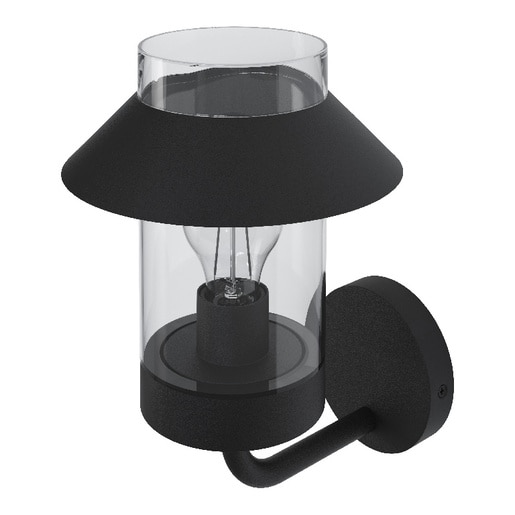 Lampa Led Perete Caprera E27 Negru Lampa Led Perete Caprera E27 Negru