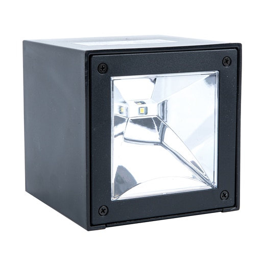 Lampa solara de exterior, LED, 0.08W, IP44, plastic, negru Lampa solara de exterior, LED, 0.08W, IP44, plastic, negru