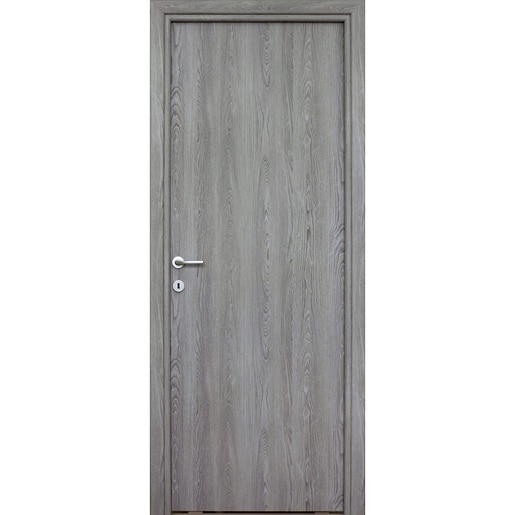 Usa interior Karpat, fara geam, reversibila, MDF, 88 x 203 cm, gri Usa interior Karpat, fara geam, reversibila, MDF, 88 x 203 cm, gri
