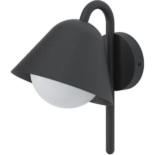 Aplica de exterior LED GOODHOME Denar 101240094, E27, 12W, 700lm, gri Aplica de exterior LED GOODHOME Denar 101240094, E27, 12W, 700lm, gri