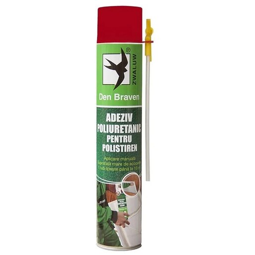Spuma poliuretanica DEN BRAVEN, aplicare manuala, 700ml Spuma poliuretanica DEN BRAVEN, aplicare manuala, 700ml