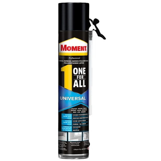 Spuma adeziv MOMENT One4All, universal, 750ml Spuma adeziv MOMENT One4All, universal, 750ml