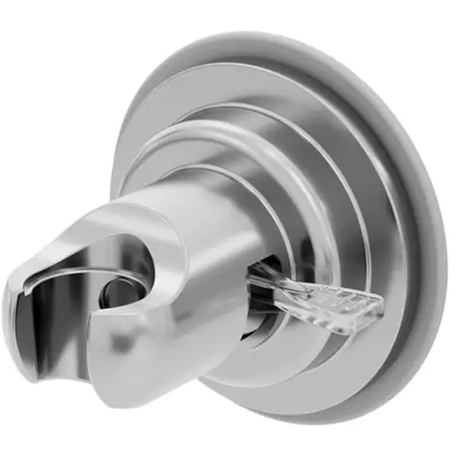 Suport para dus GOODHOME 101270220, 8 x 7.6 cm, plastic, argintiu Suport para dus GOODHOME 101270220, 8 x 7.6 cm, plastic, argintiu