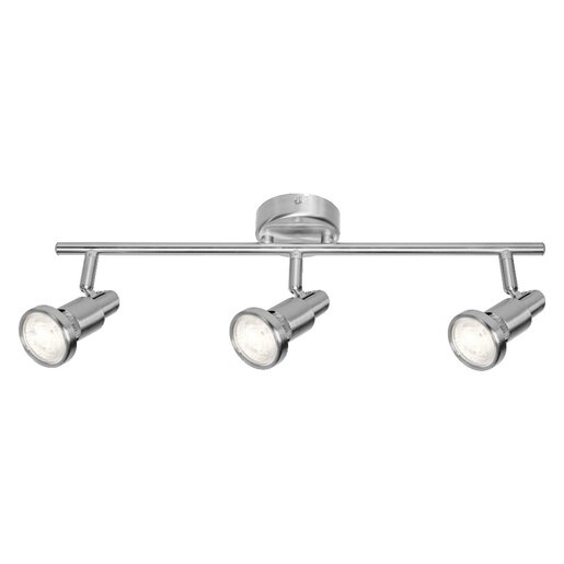 Spot LED LEDVANCE 4058075540569, Gu10, 3 x 2.6W, 690lm, 2700K, argintiu Spot LED LEDVANCE 4058075540569, Gu10, 3 x 2.6W, 690lm, 2700K, argintiu