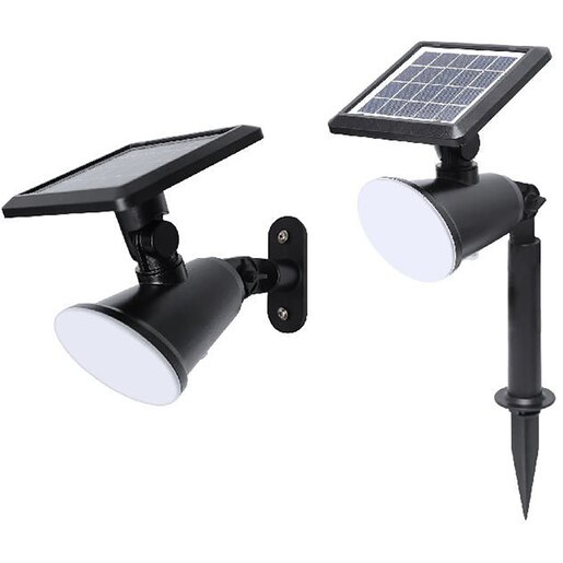 Proiector Solar 2in1 MANLY, 45lm, IPX4, negru Proiector Solar 2in1 MANLY, 45lm, IPX4, negru