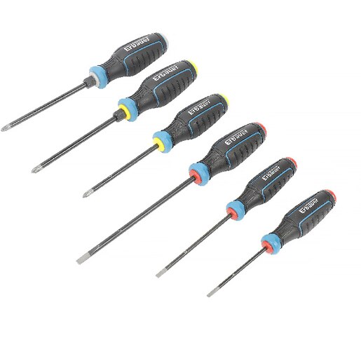 Set surubelnite ERBAUER, SL3.5, SL4, SL5.5, PH1, PH2, PZ2, 6buc Set surubelnite ERBAUER, SL3.5, SL4, SL5.5, PH1, PH2, PZ2, 6buc