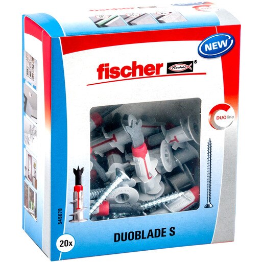Diblu cu surub FISCHER, 4.5 x 40mm, 20buc Diblu cu surub FISCHER, 4.5 x 40mm, 20buc