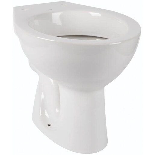 Vas WC CERSANIT Roma R10, ceramic, monobloc, montaj pe pardoseala, evacuare orizontala, alb Vas WC CERSANIT Roma R10, ceramic, monobloc, montaj pe pardoseala, evacuare orizontala, alb