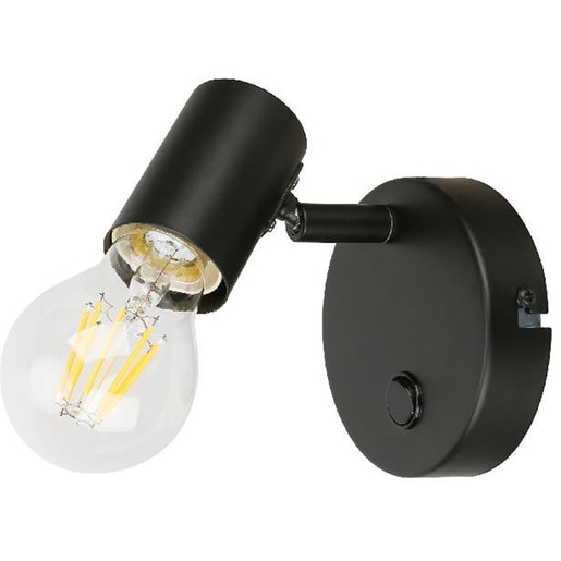Spot GOODHOME Ghlin Mblk, 8.6W, E27, negru Spot GOODHOME Ghlin Mblk, 8.6W, E27, negru