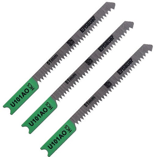 Lame fierastrau Erbauer, pentru lemn, 1.5-15 mm, 3 buc Lame fierastrau Erbauer, pentru lemn, 1.5-15 mm, 3 buc