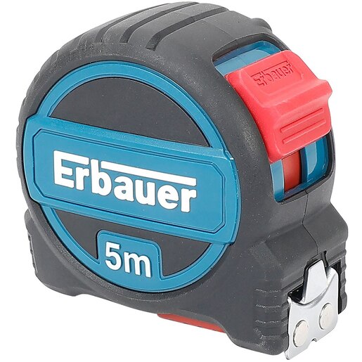Ruleta ERBAUER, 5 m, plastic, gri Ruleta ERBAUER, 5 m, plastic, gri
