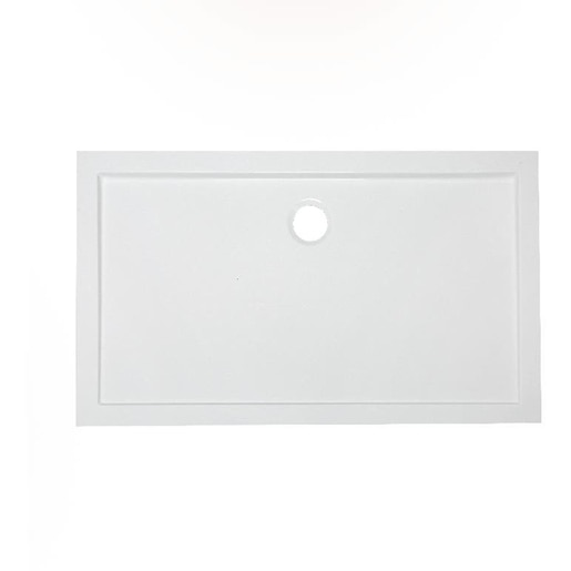 Cadita dus GOODHOME Vorma, dreptunghiulara, ABS si acril, 120 x 70 x 4 cm, alb Cadita dus GOODHOME Vorma, dreptunghiulara, ABS si acril, 120 x 70 x 4 cm, alb