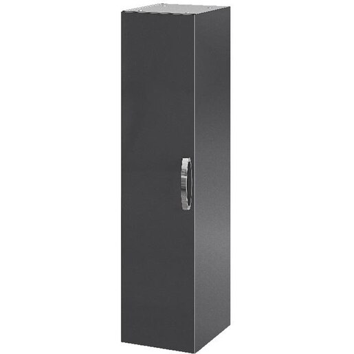 Dulap baie Aruna, 27.5 x 32 x 112 cm, gri inchis Dulap baie Aruna, 27.5 x 32 x 112 cm, gri inchis