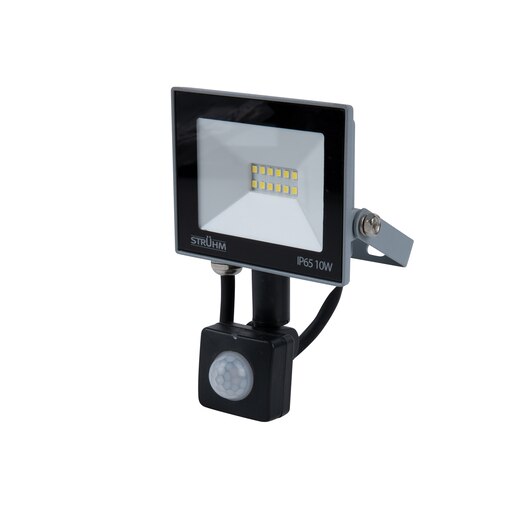 Proiector LED cu senzor de miscare GLORIA Kroma S, IP65, 850 lm, 10W, aluminiu, negru Proiector LED cu senzor de miscare GLORIA Kroma S, IP65, 850 lm, 10W, aluminiu, negru